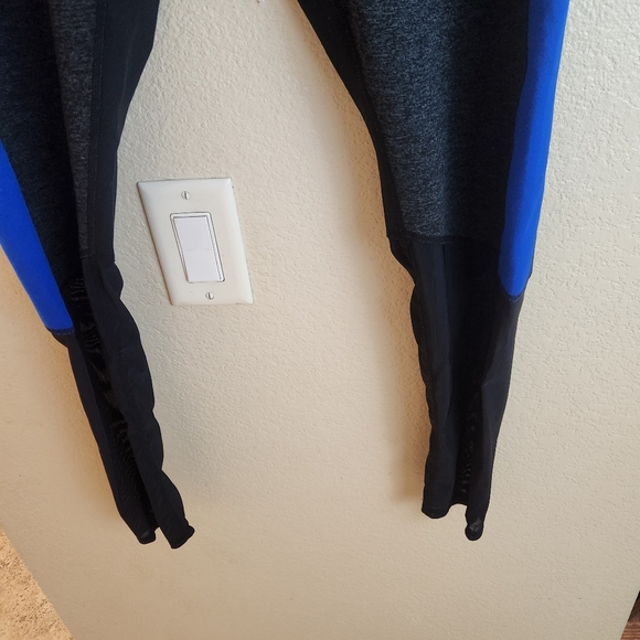 Zella XL Mesh Workout Active Ankle Leggings - Picture 3 of 5